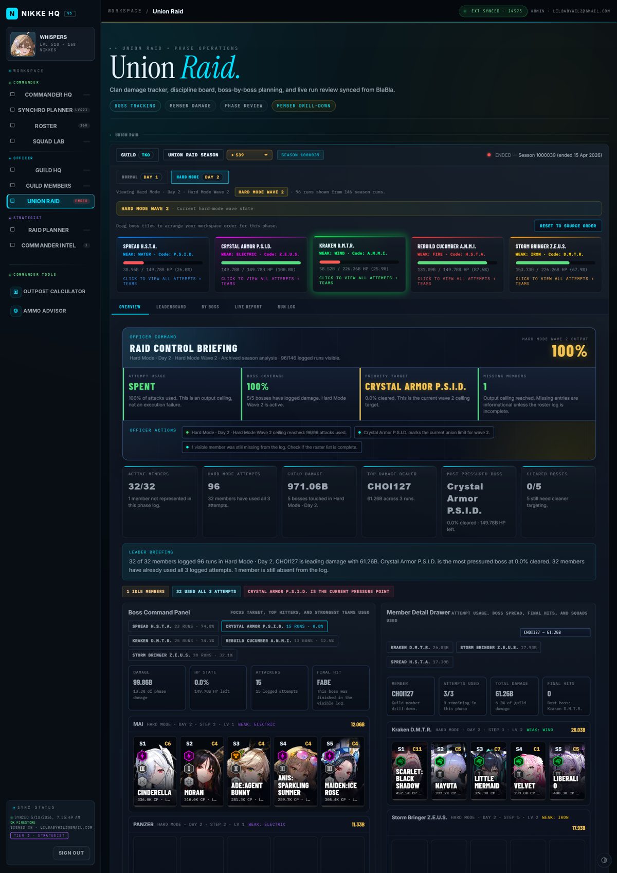 Union Raid Hard Mode